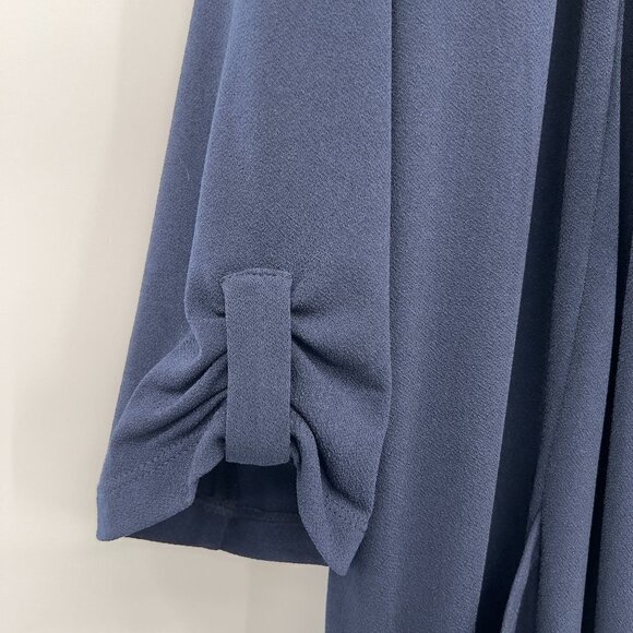 Tahari Navy Long Cardigan NWT - Picture 5 of 11